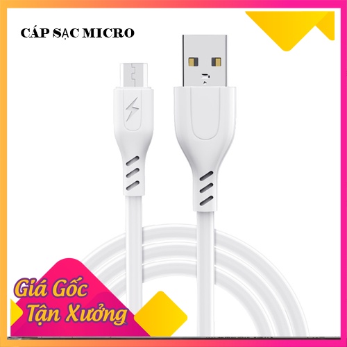 Sỉ & lẻ Cáp Sạc Chân Micro và Type - C  . Tương thích mọi dòng điện thoại - Bảo Hành 7 Ngày