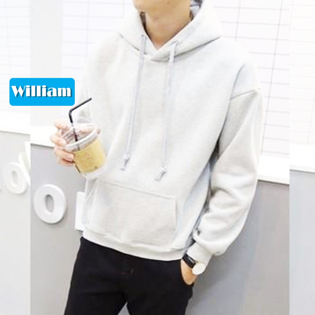 [FREESHIP_99K] Áo Hoodie Unisex nam nữ trơn William