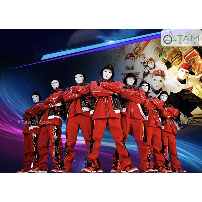 Mặt nạ Jabbawockeez Hiphop Trắng HLW-MN-82