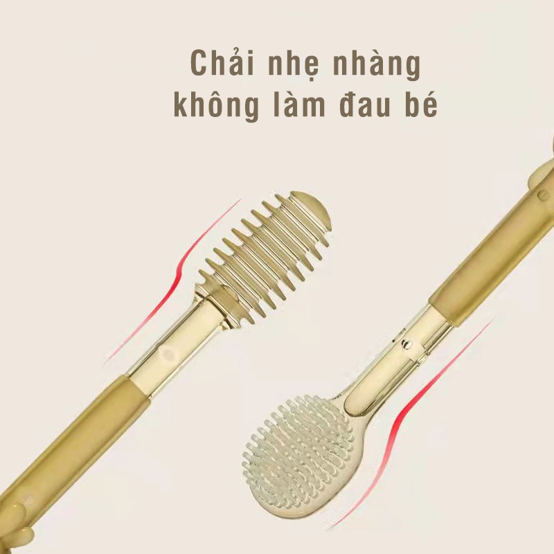 Bàn chải rơ lưỡi silicon cho trẻ sơ sinh