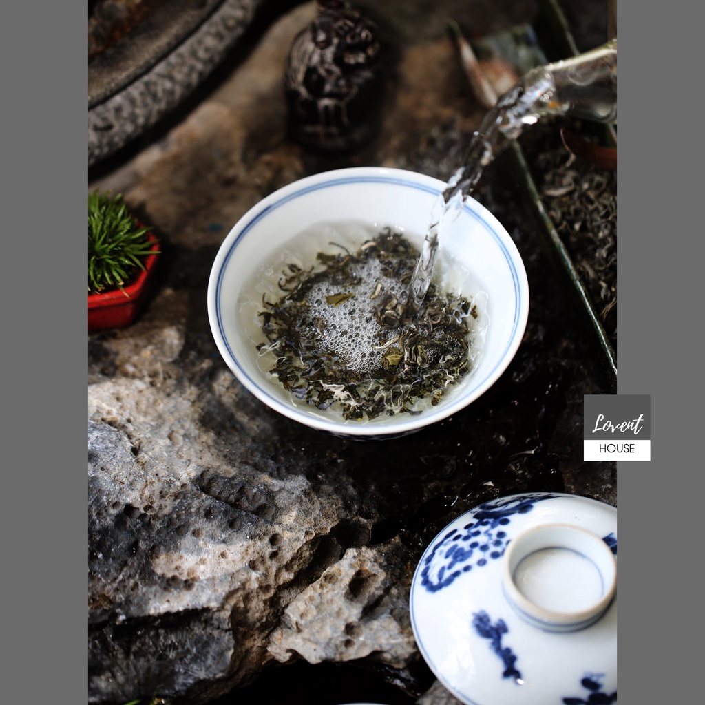Trà SHAN THUYẾT cổ thụ HÀ GIANG Tam Phẩm 100g  (Một Búp Hai Lá) -[ LOVENT HOUSE]