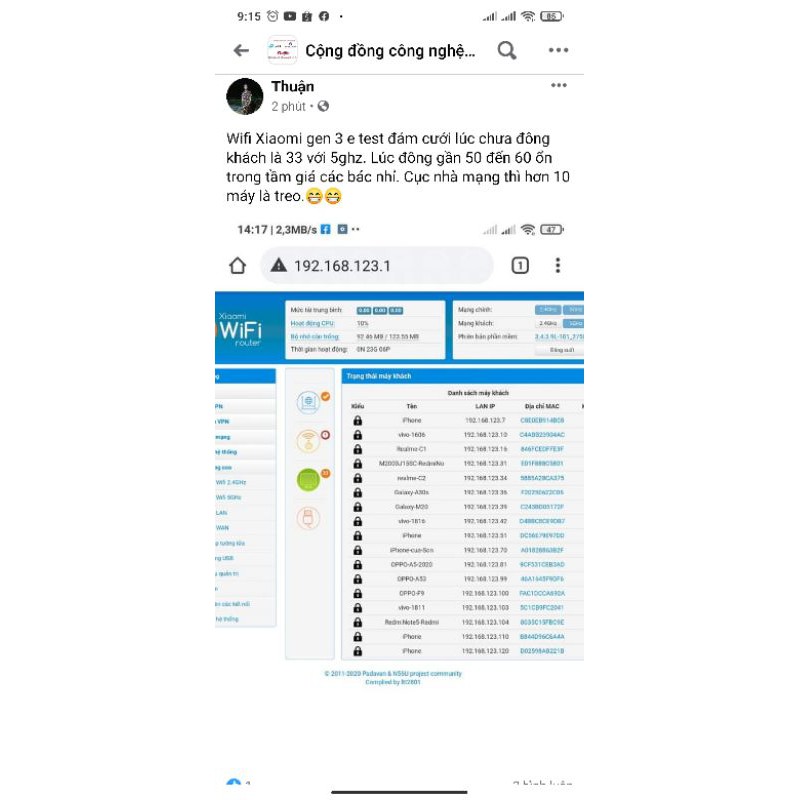 [Tiếng Anh]Bộ Phát wifi Xiaomi Gen 3 băng tần kép 5Ghz Like new | BigBuy360 - bigbuy360.vn