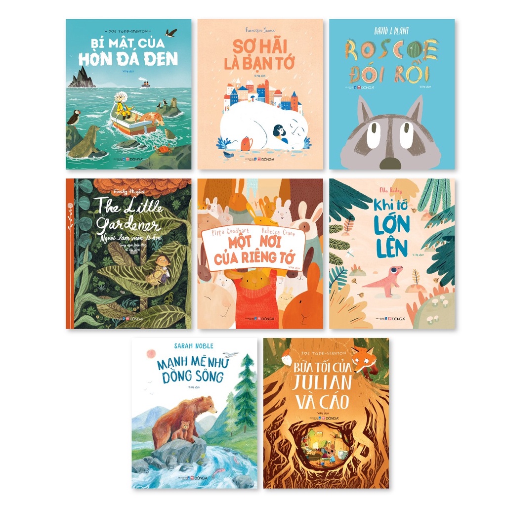 Sách thiếu nhi- Gieo những Mầm Xanh (Bộ 8 Cuốn)