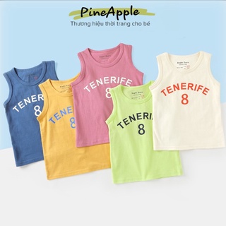 Áo ba lỗ sát nách cho bé trai và bé gái hình số 8 đủ màu size 8kg đến 25kg pineapple store