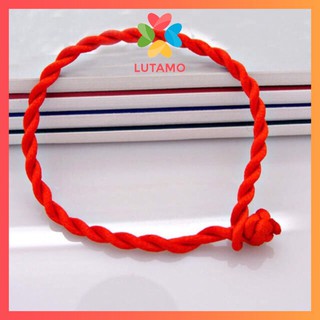 Vòng Dây Chỉ Đỏ May Mắn Đeo Tay Chân LUTAMO