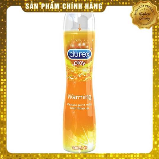 Gel bôi trơn tạo độ ẩm cao cấp Durex Play Warming