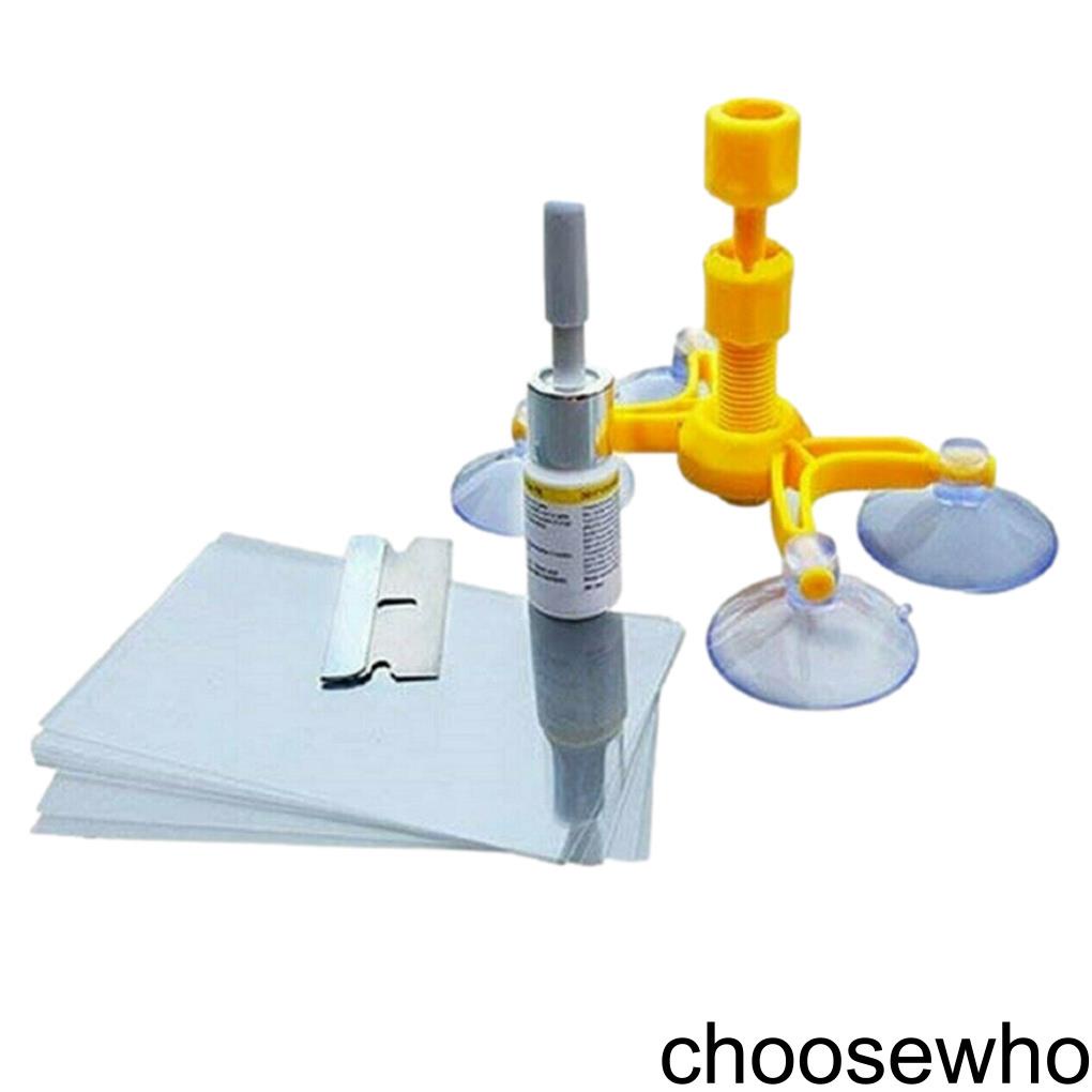 [CHOO] Window Repair Kit Car Windshield Crack Remover Front Windscreen Resin Repair Set Car Maintain Tool