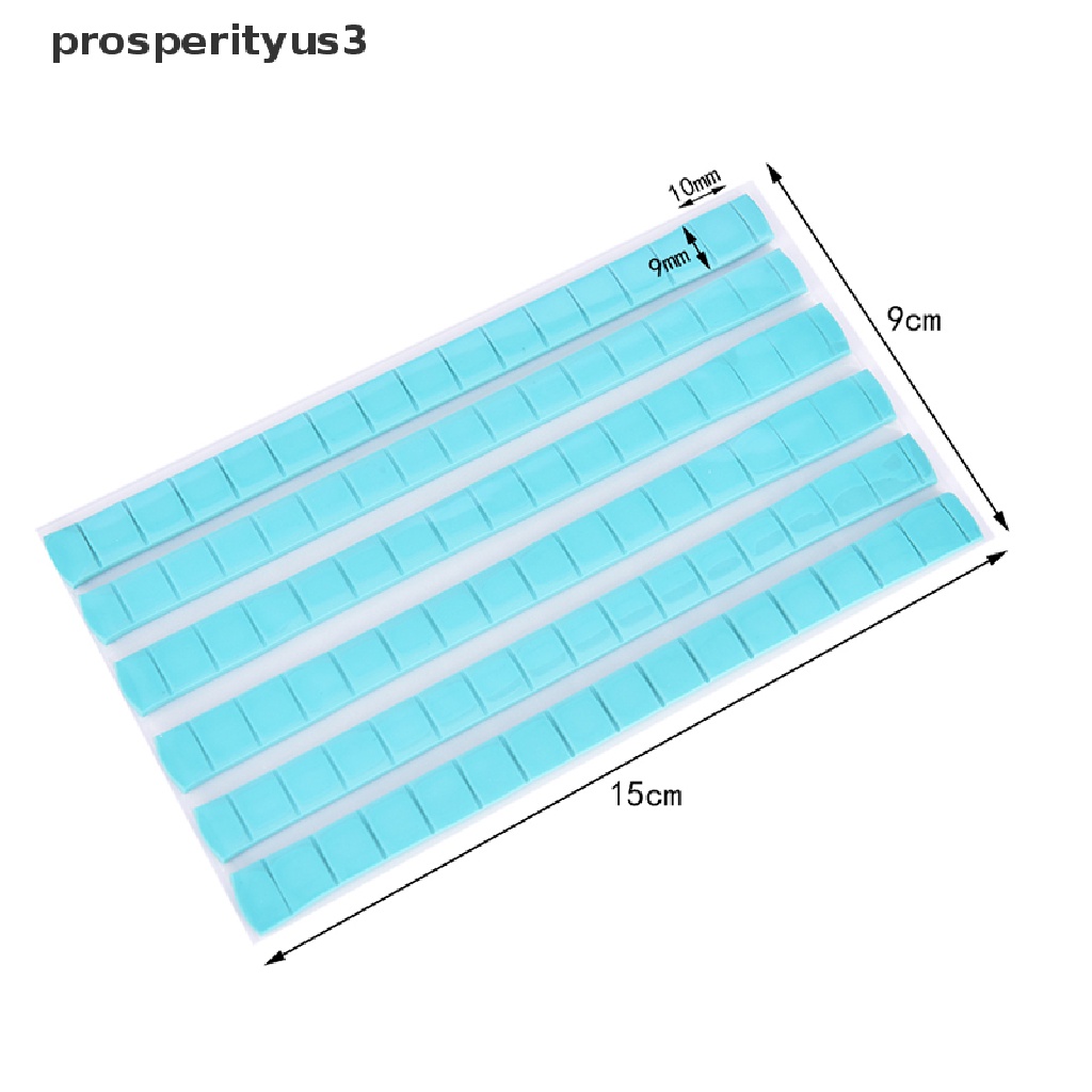 [prosperityus3] Nail art Adhesive Glue Clay Blue White Reusable Removable Nail Display Tool [new]