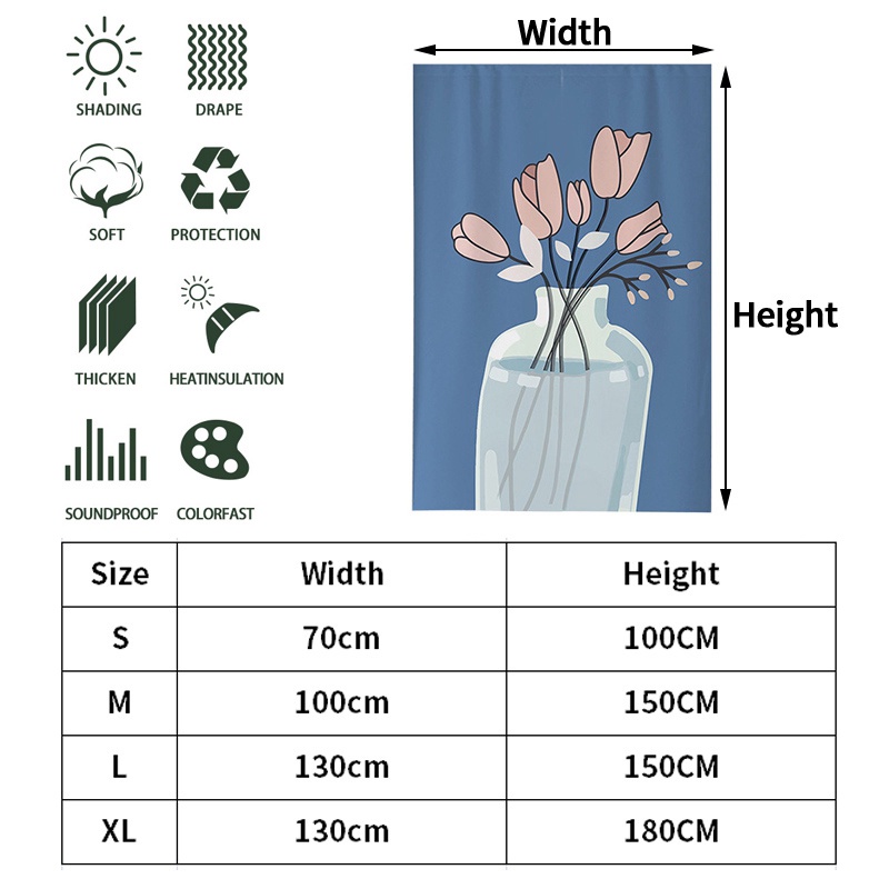 Rèm cửa sổ thiết kế in hình bình hoa đẹp mắt