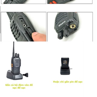 Bộ 3 Đàm Baofeng 888s- Bảo Hành 12 tháng