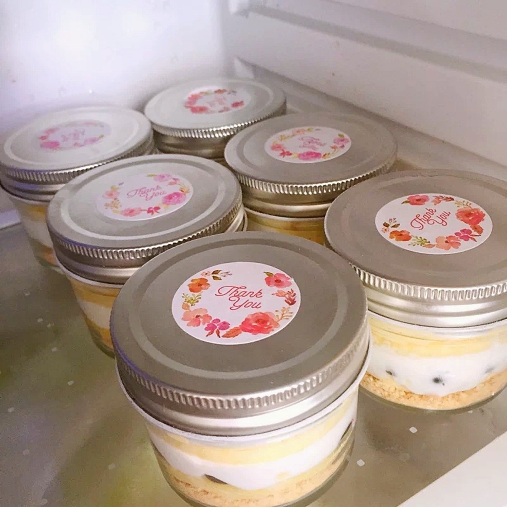 Hũ Thuỷ Tinh Mứt Nắp Nhôm JD  - Đựng bánh flan, pate, sữa chua, caramen, gia vị,...