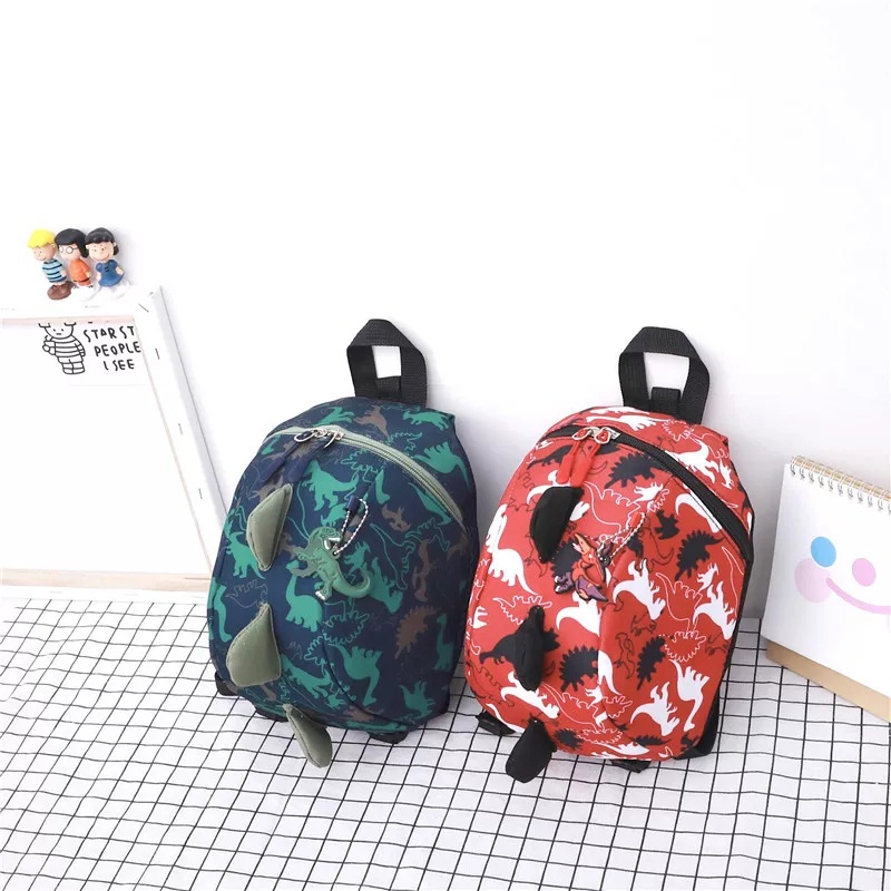 Balo Khủng Long Có Dây Chống Lạc Cho Bé Siêu CooL