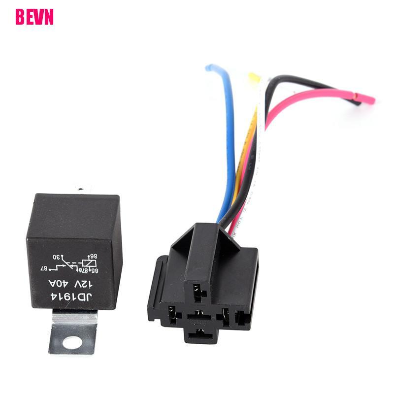 Rơ Le Tự Động Chống Thấm Nước 12v 5pin 40a 12v 5pin 12v