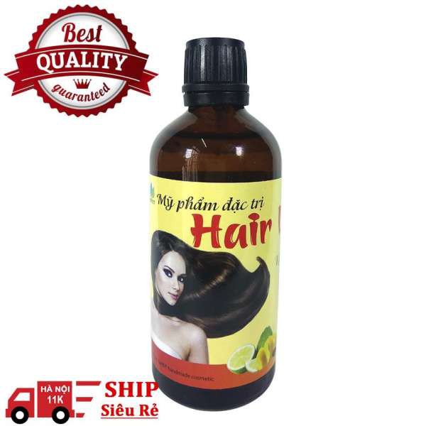 Tinh dầu bưởi Hair Lotion phục hồi và kích thích mọc tóc ( loại xịn,tặng kèm vòi xịt,100ml,chai thủy tinh đúc)