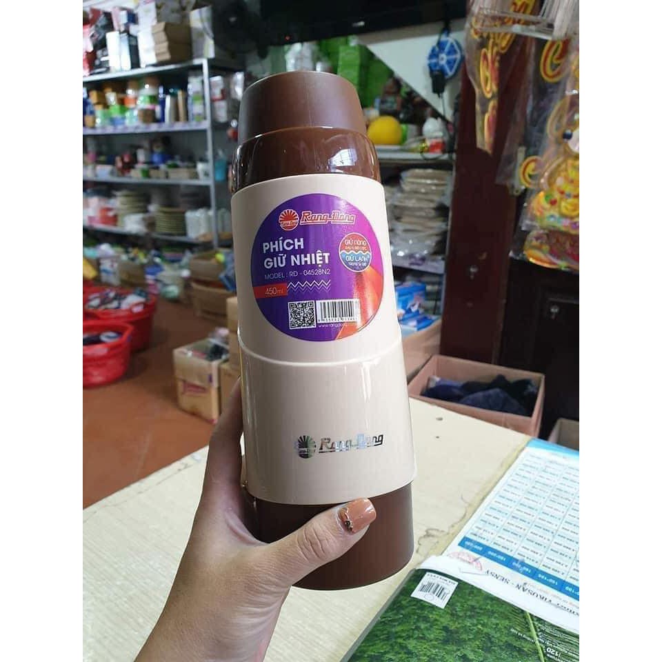 PHÍCH GIỮ NHIỆT RẠNG ĐÔNG 450ml .ĐTBX