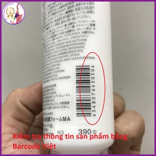 Sữa rửa mặt muji face soap