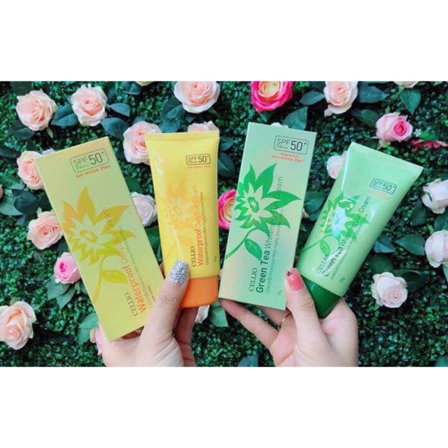 KEM CHỐNG NẮNG CELLIO SPF 50PA+