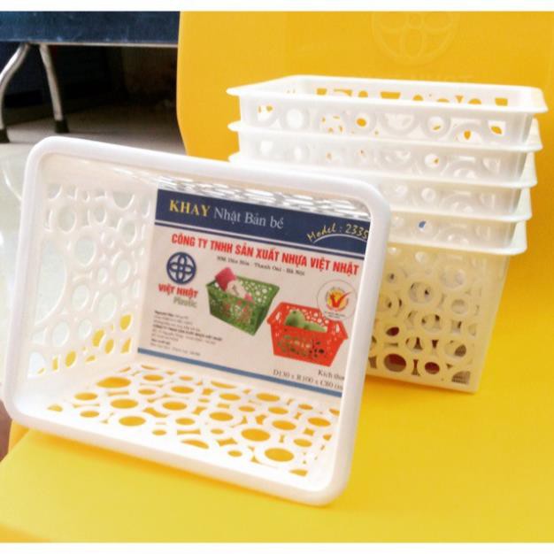 ( HÀNG HOT) Giỏ Đựng Đồ Đa Năng Nhựa Việt Nhật -  Khay Nhật Bản No 2335 2336 Đủ Màu, Đủ Kích Cỡ ( RẺ VÔ ĐỊCH)