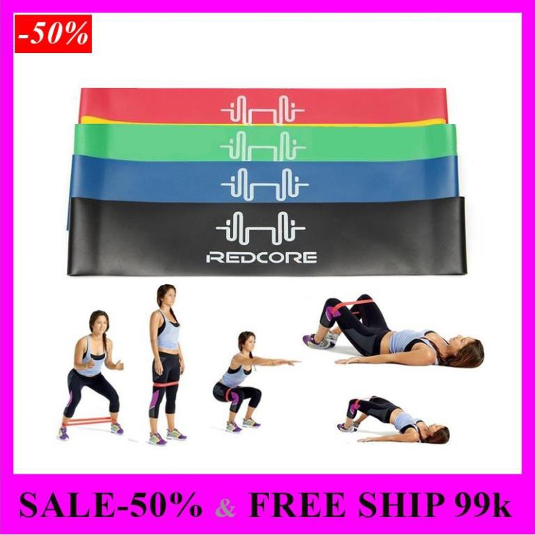 FLASH SALE🎁 Bộ Dây Cao Su Mini band Tập Chân Mông-dây tập gym đa năng-freeship 50k-giảm giá rẻ vô địch-hà nội & tphcm