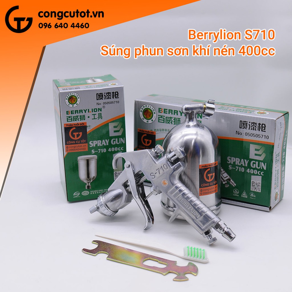 Súng phun sơn Berrylion 400CC S710