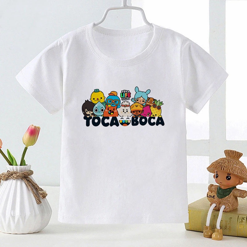 Áo Thun Trẻ Em tocaboca toca boca life world