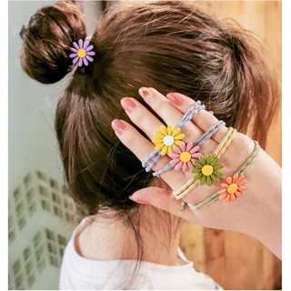 Dây Buộc Tóc Bông Cúc Ulzzang Siêu Hot