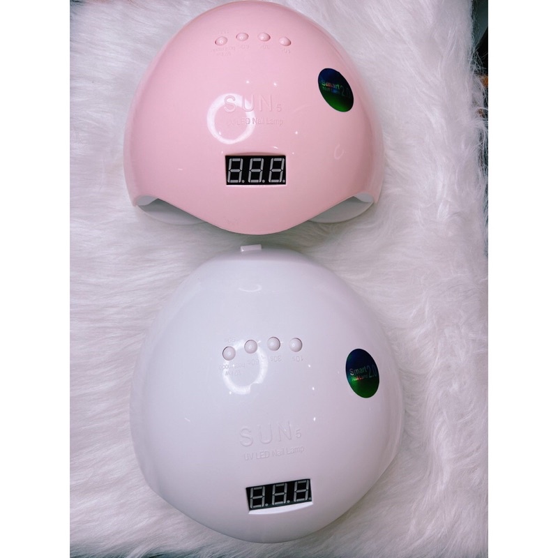Máy hơ gel Sun 5 UVLED tem xanh chính hãng SUN CHỮ NỔI - Nails Mineo