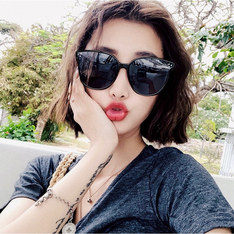 Kính mát gọng nhựa phong cách Hàn Quốc cho nữ