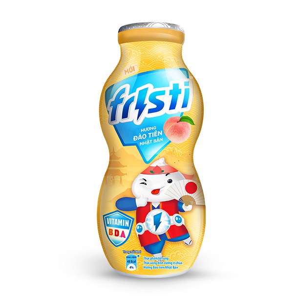 SỮA CHUA UỐNG FRISTI -VỊ ĐÀO NHẬT 80ML
