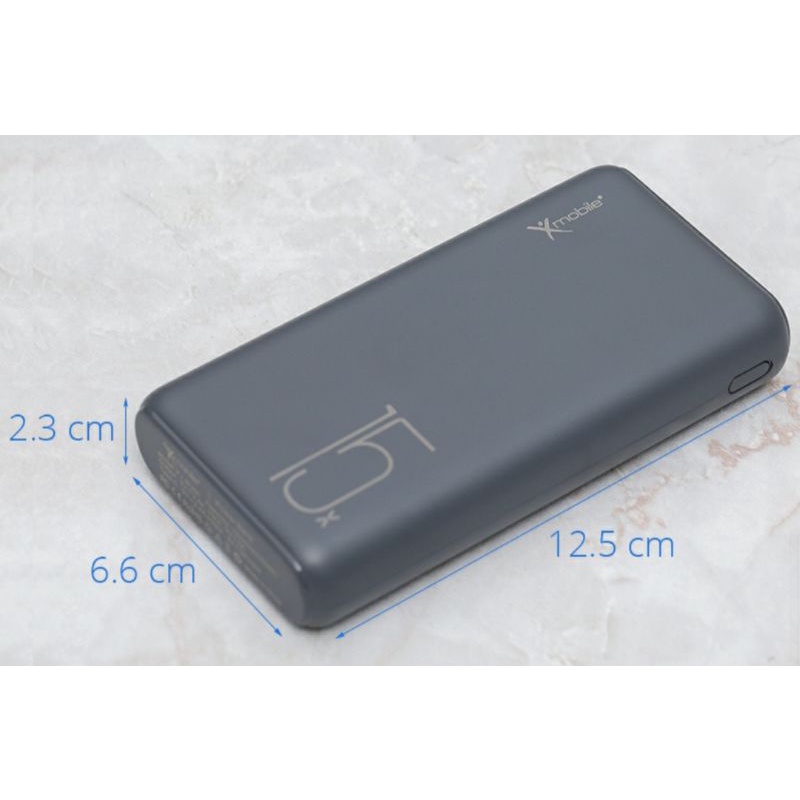  Pin sạc dự phòng Polymer 15.000 mAh Type C Xmobile PJ JP200 98%
