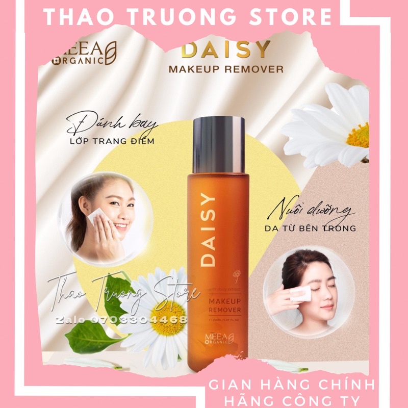 Nước tẩy trang Daisy Meea sạch da, nước tẩy trang loại bỏ bụi bẩn dịu nhẹ