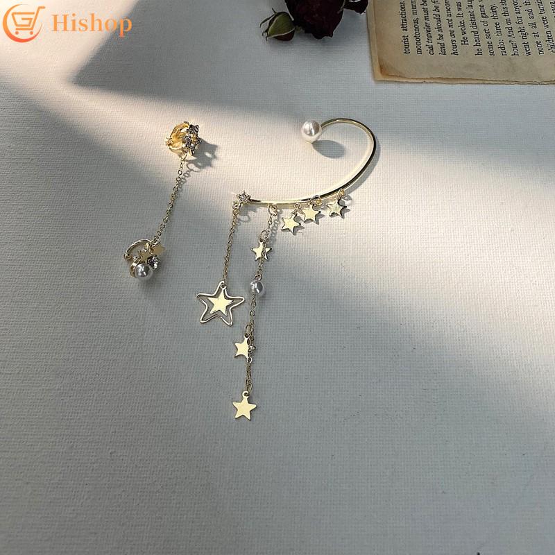 Hoa Tai Dáng Dài Hình Bướm Phong Cách Hàn Quốc Thanh Lịch