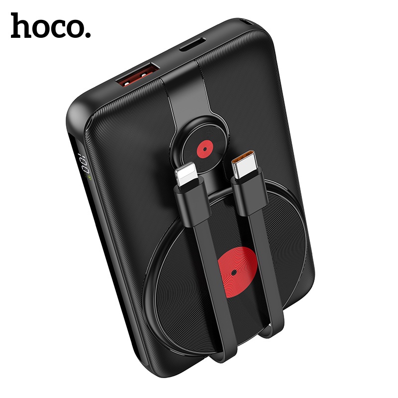 Pin sạc dự phòng HOCO không dây J92 10000mAh 22.5W PD 15W 14 13 12 11 14 Plus kèm dây cáp type-C 100% chính hãng