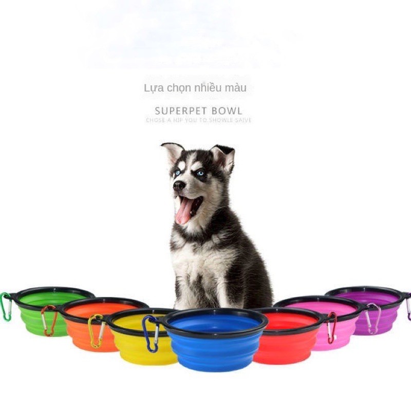 Bát ăn/ Bát Nước Du Lịch Dành Cho Thú Cưng