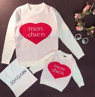 Sét áo len cho mẹ và bé
