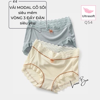 Quần lót nữ Modal cotton cạp cao siêu mềm mịn