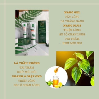 KEM TẨY LÔNG NANO GEL