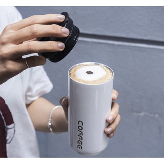 Bình Giữ Nhiệt Khắc Tên, Cốc Giữ Nhiệt Coffee Holic Inox 304 Cao Cấp, Ly Giữ Nhiệt 10h Bảo Hành 6 Tháng RICKSTORE