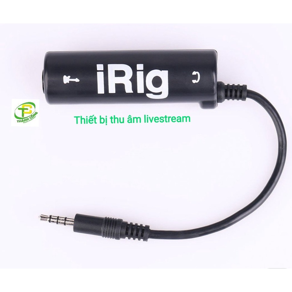 Thiết bị thu âm live stream Irig