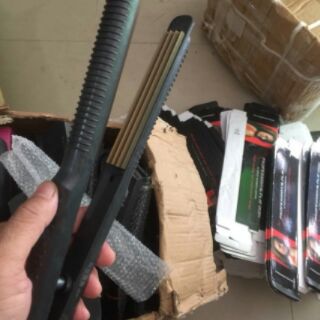 Máy duỗi tóc bản nhỏ Cúp - Thẳng - xù