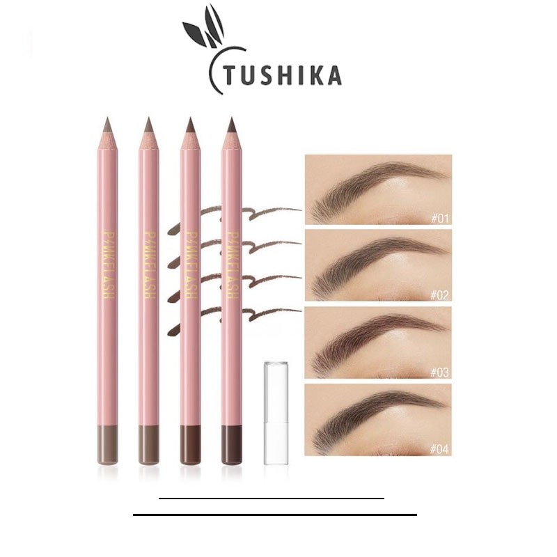 [Hàng mới về] Chì Kẻ Mày Vỏ Màu Hồng Kháng Nước Lâu Trôi