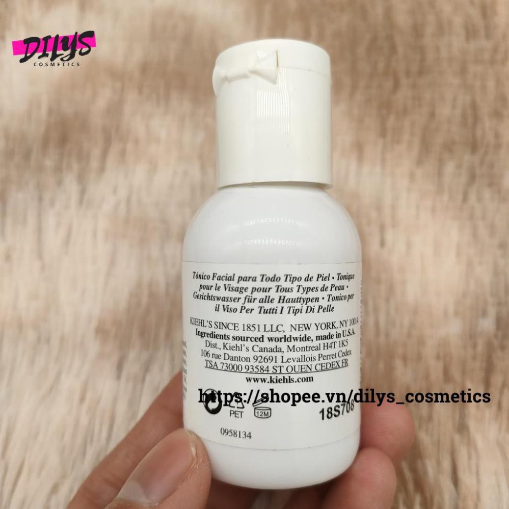 Toner cấp ẩm chuyên sâu Kiehls ultra facial mini 40ml