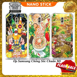 Ốp lưng Samsung J7 prime, J7 Duo, J7 Plus, J7 2018, J7, J7 2015, ốp chống sốc samsung chuẩn mỹ_NANOSTICK, 0401