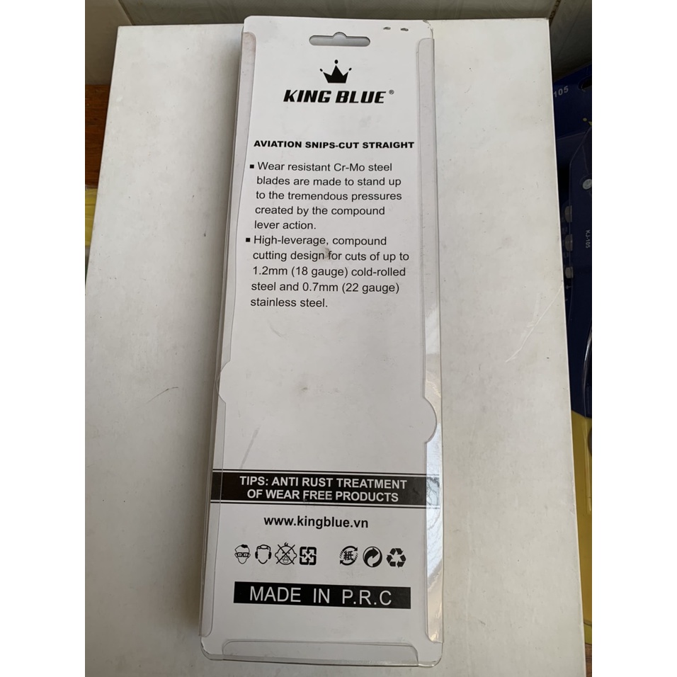 Kéo cắt tôn , kéo cắt xương thạch cao thương hiệu King Blue chất lượng cao