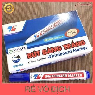 Hộp 10 cây Bút lông bảng Thiên Long WB03 dùng viết bảng trắng