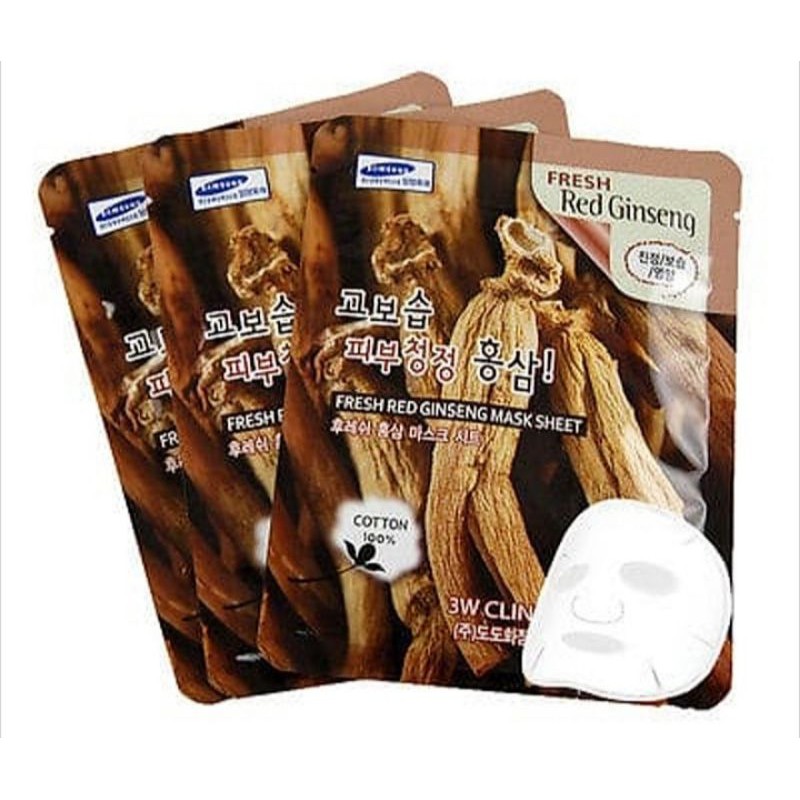 Mask Fresh Red Ginseng Mask Sheet