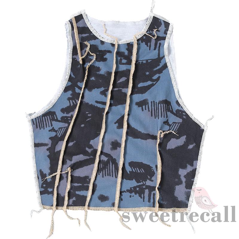 Áo cổ tròn không tay dáng ôm thời trang dành cho nữ | BigBuy360 - bigbuy360.vn