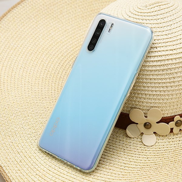 Ốp lưng dẻo Oppo A91 Silicon trong suốt - Hàng loại A+