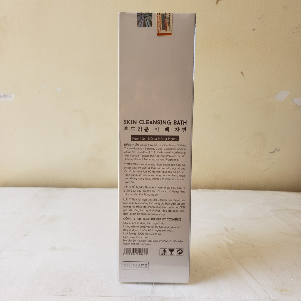CHÍNH HÃNG Sữa tắm trắng da hằng ngày Skin Aec Bath 300ml mẫu mới | BigBuy360 - bigbuy360.vn