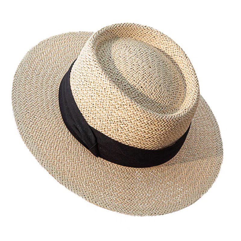 Mũ cói đi biển Caliesweet nón rộng vành form cứng hàng loại 1 CLS012